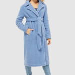 Зимове пальто Mila Nova ПВ-86 блакитний