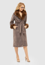 Зимняя шуба Mila Nova ПВ-103 фреза — изображение 2