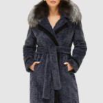 Зимнее пальто Mila Nova ПВ-128 синий