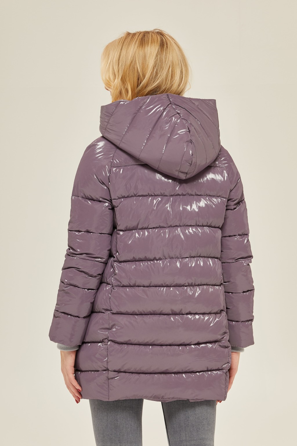Зимняя куртка Mila Nova К-136 сирень — изображение 4