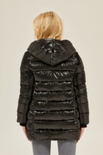 Зимняя куртка Mila Nova К-136 чёрный — изображение 3