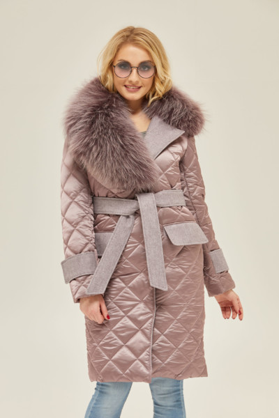 Зимний плащ Mila Nova ПВ-105н фреза