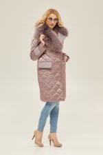 Зимний плащ Mila Nova ПВ-105н фреза — изображение 2