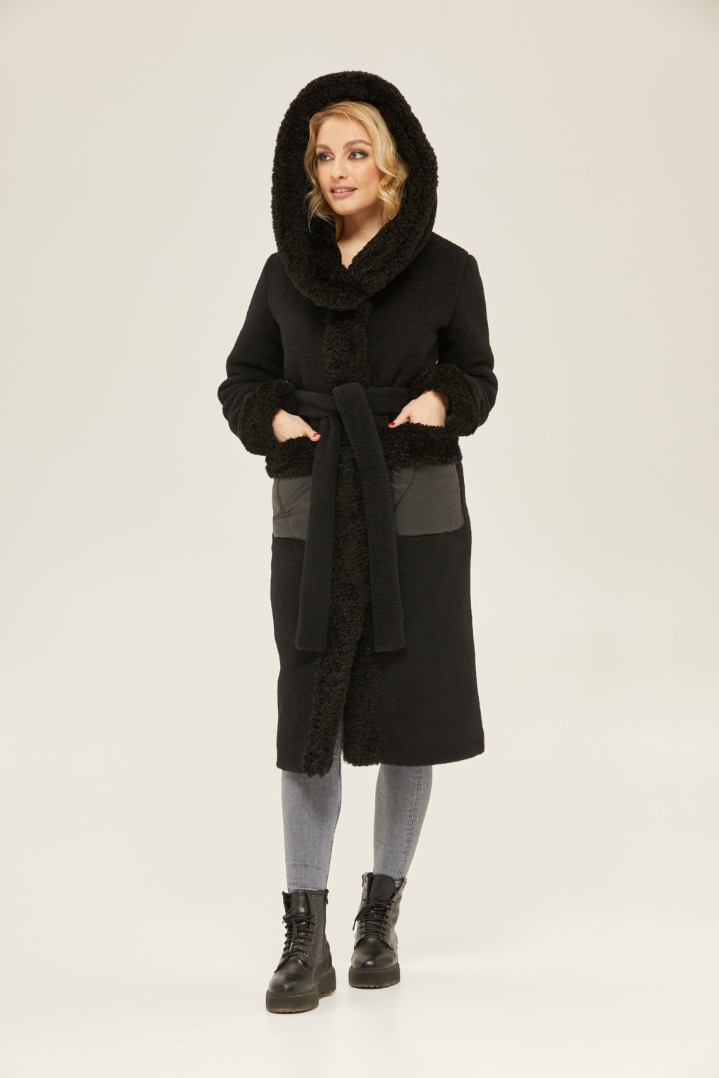 Демисезонный Плащ Mila Nova ПВ-129 черный — изображение 2