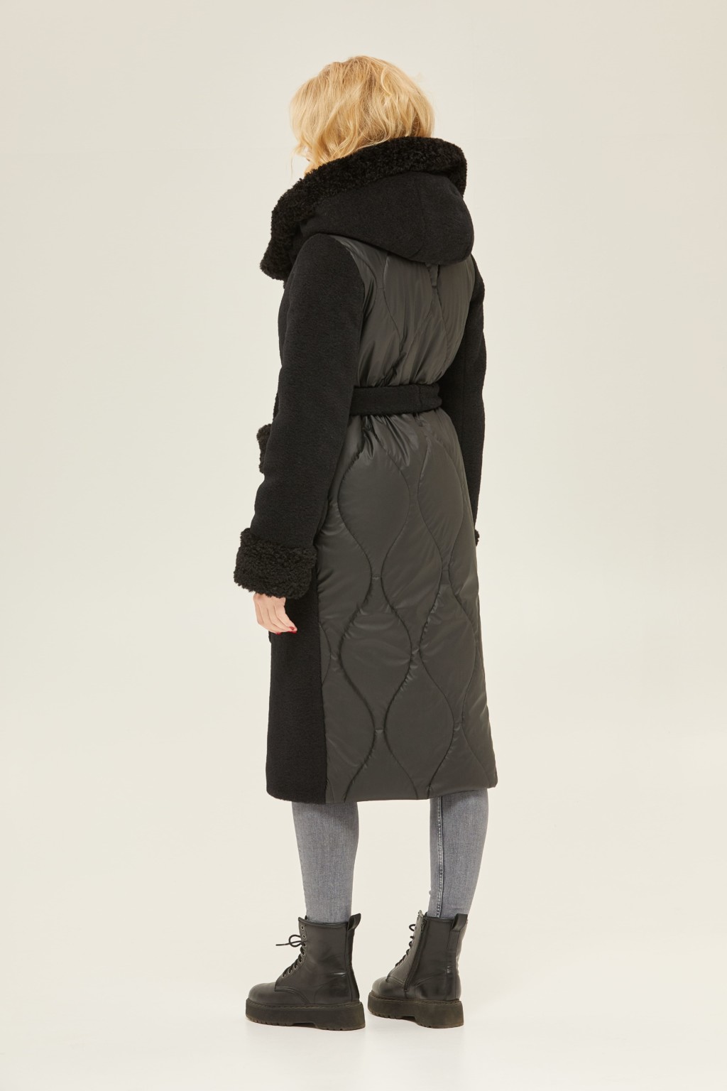 Демисезонный Плащ Mila Nova ПВ-129 черный — изображение 3