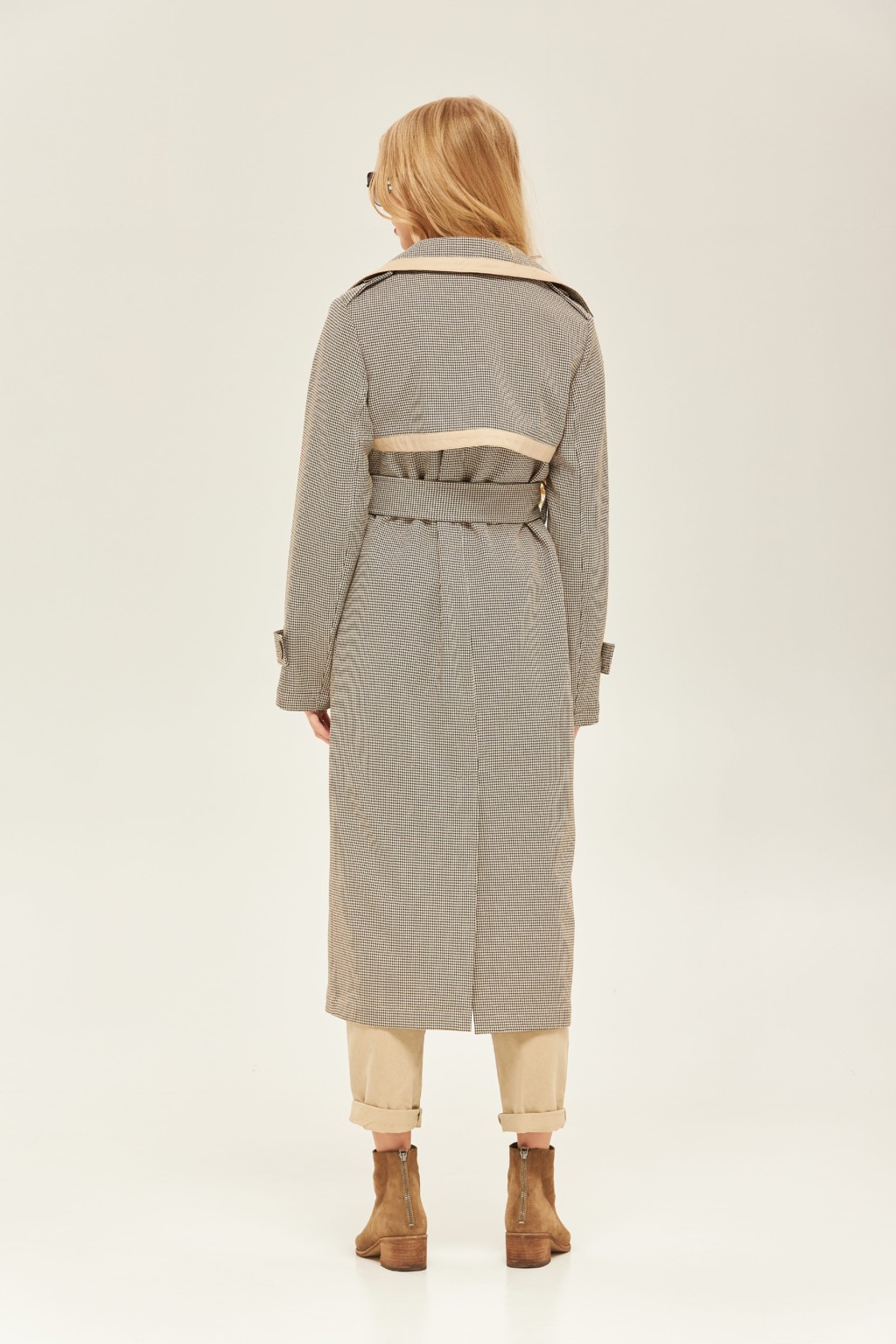 Демісезонний тренч Mila Nova Q-59 капучино - Зображення 3