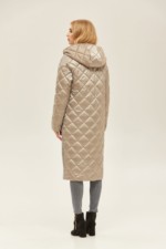 Демисезонное пальто Mila Nova ПВ-118 серое — изображение 3