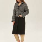 Демисезонное пальто Mila Nova ПВ-155 черное