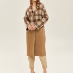 Демисезонное пальто Mila Nova ПВ-155 капучино