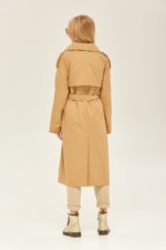 Демисезонный тренч Mila Nova Q-63 кемел — изображение 3