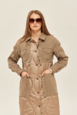 Демисезонный плащ Mila Nova ПВ-150 капучино — изображение 2