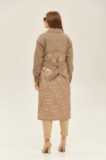 Демисезонный плащ Mila Nova ПВ-150 капучино — изображение 3