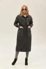 Демисезонный плащ Mila Nova ПВ-150 черный