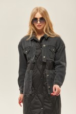 Демісезонний плащ Mila Nova ПВ-150 чорний - Зображення 2