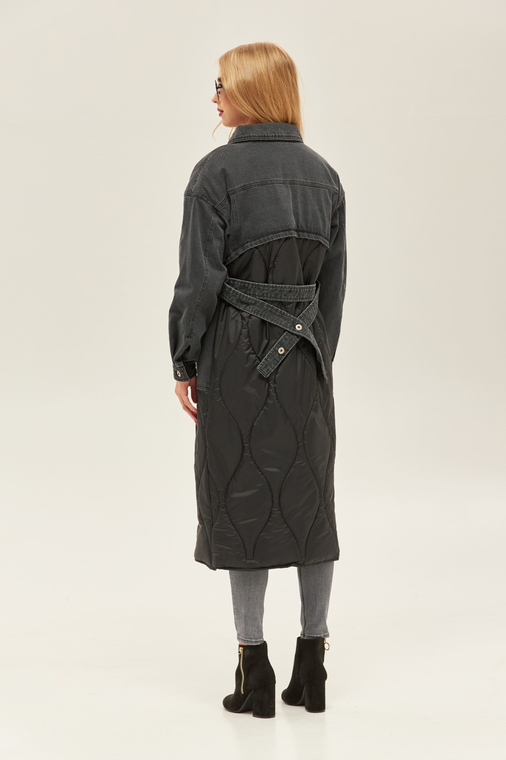 Демісезонний плащ Mila Nova ПВ-150 чорний - Зображення 3