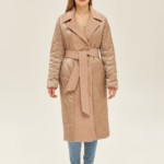 Демисезонный плащ Mila Nova ПВ-131обр бежевый