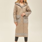 Демісезонне Пальто Mila Nova ПВ-176 сіре