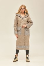 Демісезонне Пальто Mila Nova ПВ-176 сіре