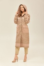 Демисезонное Пальто Mila Nova ПВ-176 бежевое — изображение 3