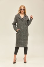 Демисезонное пальто Mila Nova ПВ-159 черное