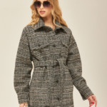 Демисезонное пальто Mila Nova ПВ-177 черное