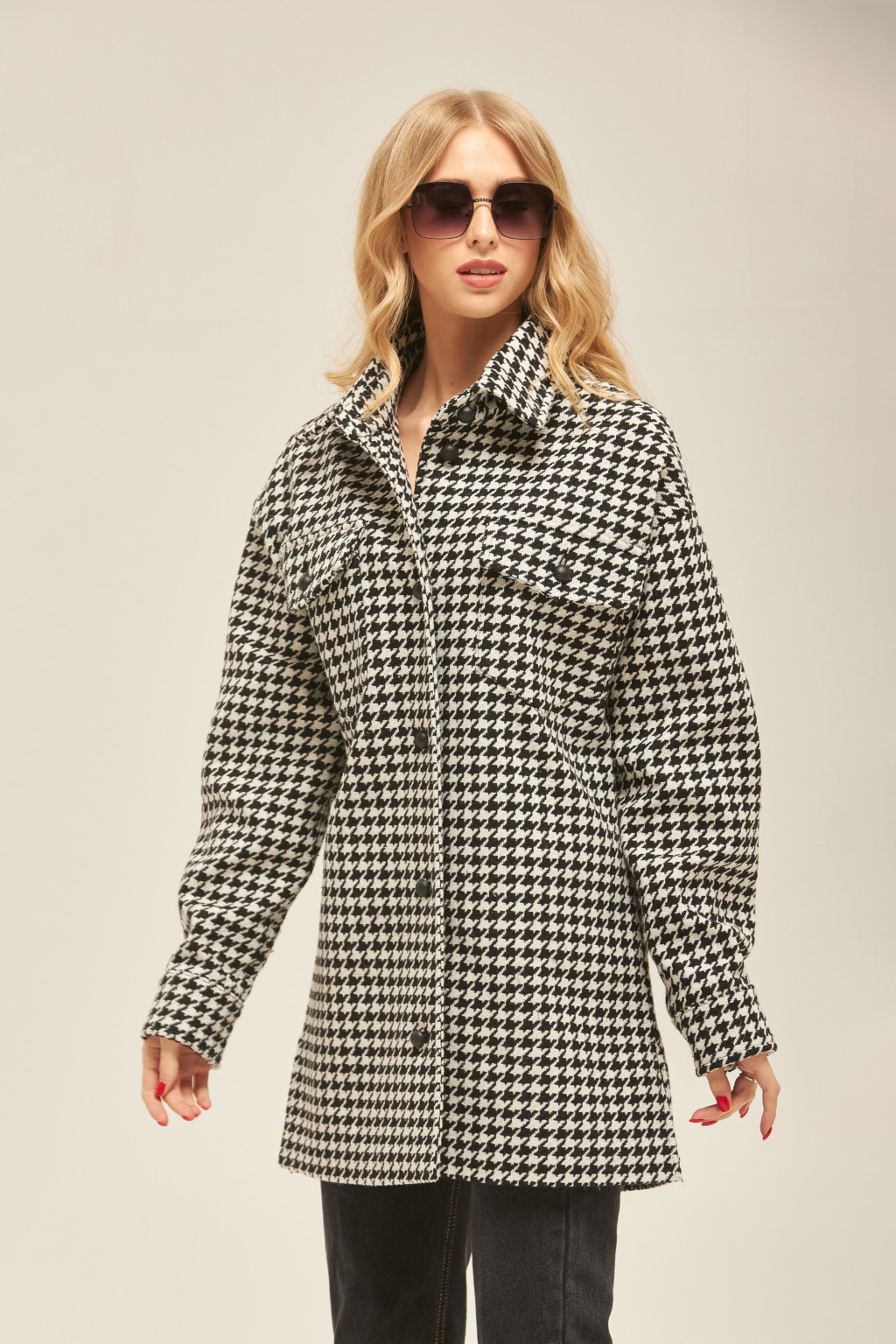 Демисезонное пальто Mila Nova ПВ-177 черное — изображение 5