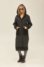 Демисезонное Пальто Mila Nova ПВ-176 черное — изображение 2