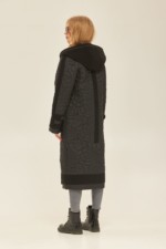 Демисезонное Пальто Mila Nova ПВ-176 черное — изображение 4