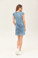 Летнее Платье Mila Nova Ф-57 синий — изображение 3