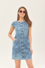 Летнее Платье Mila Nova Ф-57 синий