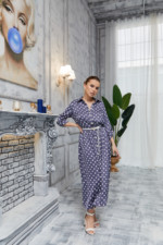 Летнее платье Mila Nova Ф-80 синее