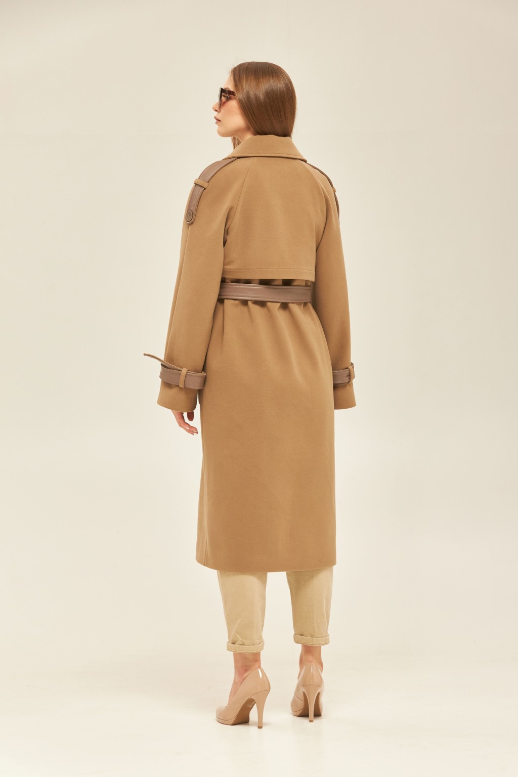 Демисезонное пальто Mila Nova ПВ-178 капучино — изображение 2
