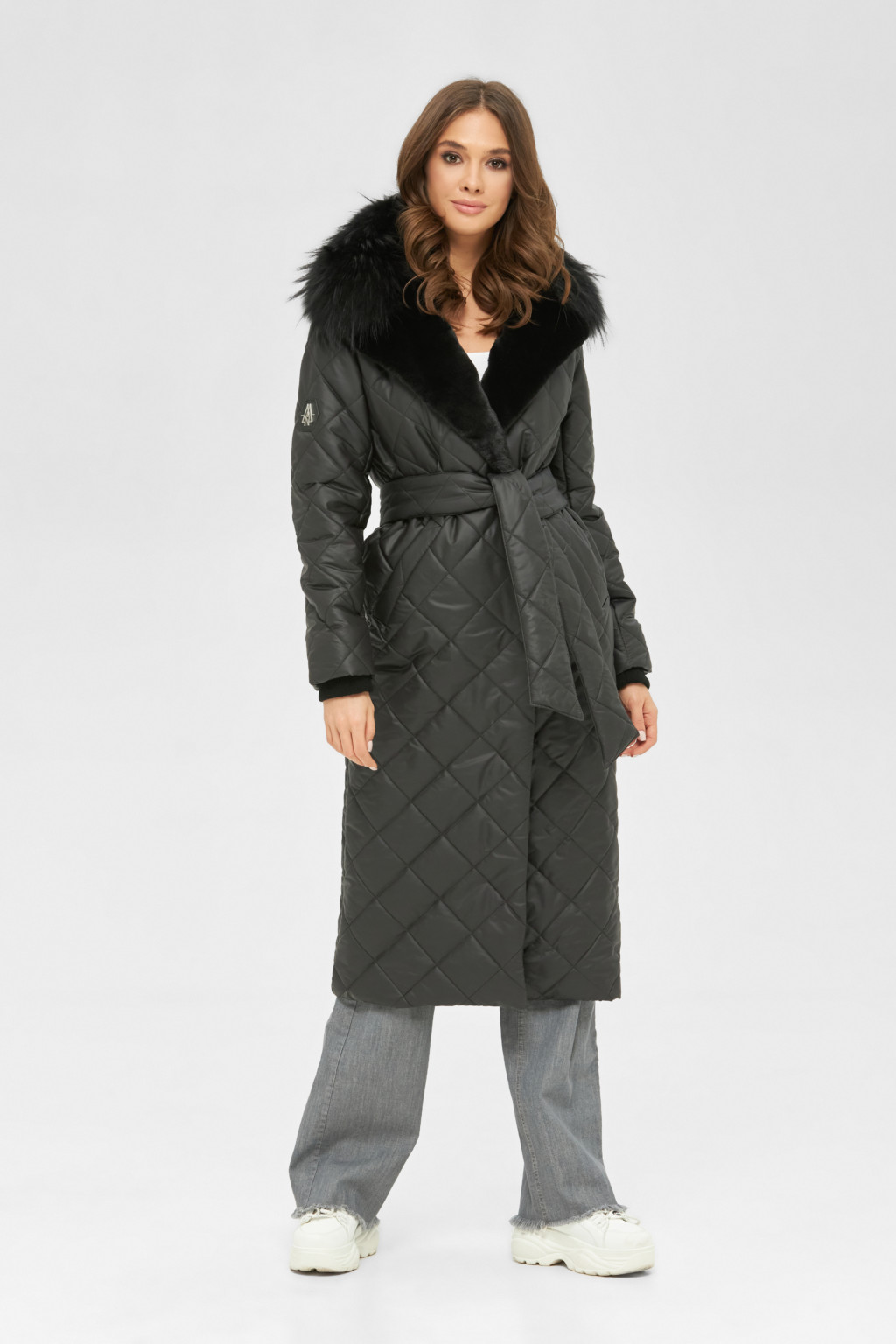 Зимний плащ Mila Nova ПВ-120 черный — изображение 7