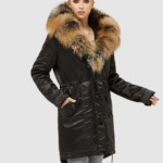 Зимняя парка Mila Nova П-96ех черный