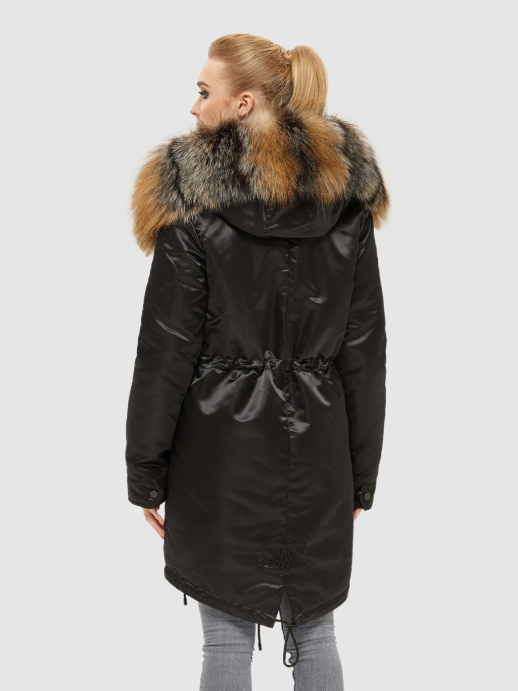 Зимняя парка Mila Nova П-96ех черный — изображение 4