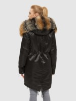 Зимняя парка Mila Nova П-96ех черный — изображение 4