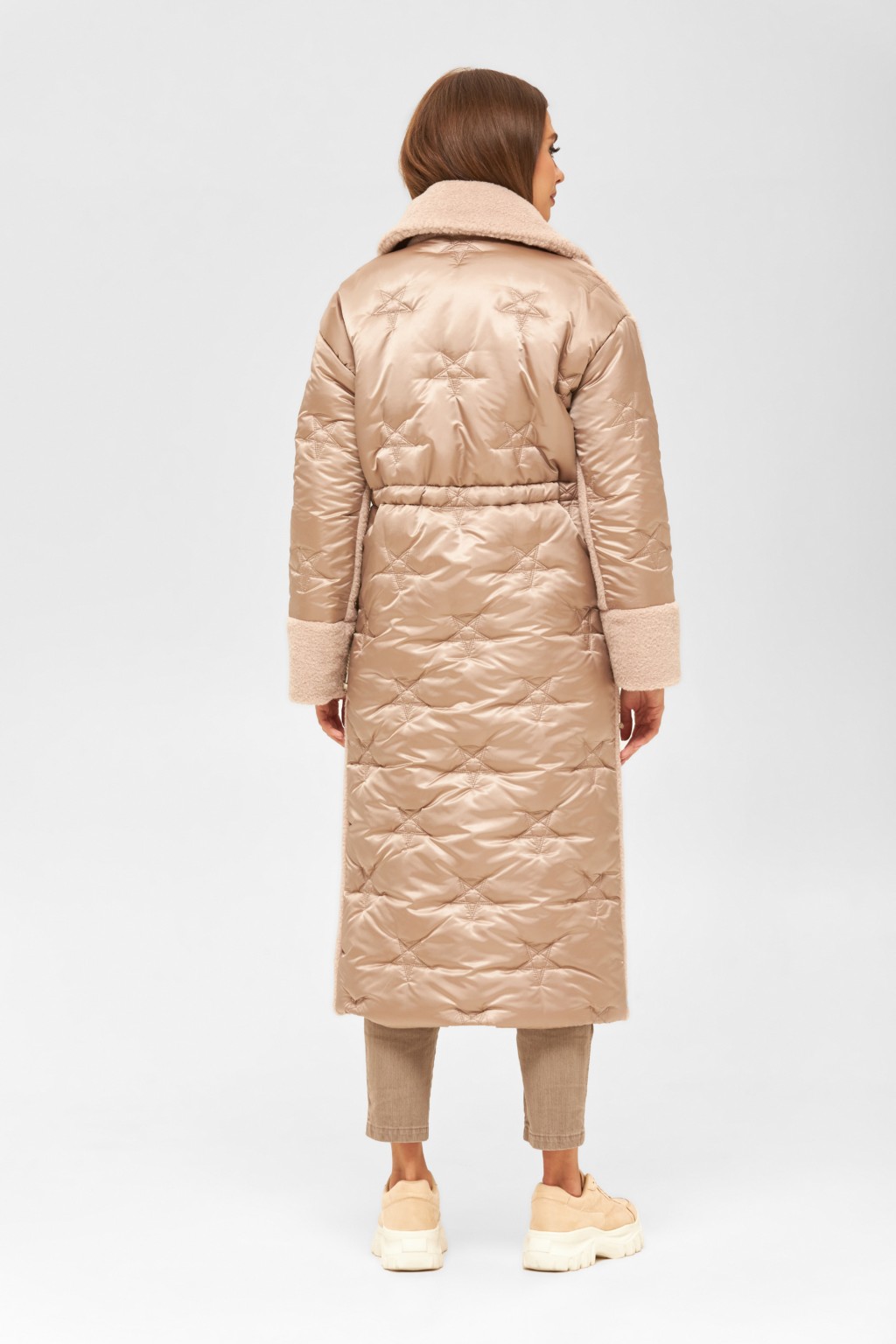 Зимнее Пальто Mila Nova ПВ-195 бежевый — изображение 2
