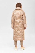 Зимнее Пальто Mila Nova ПВ-195 бежевый — изображение 2