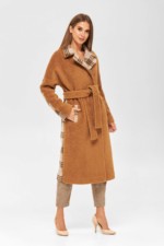 Демісезонне пальто Mila Nova ПВ-185 руде