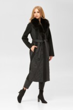 Зимнее пальто Mila Nova ПВ-186 н черное