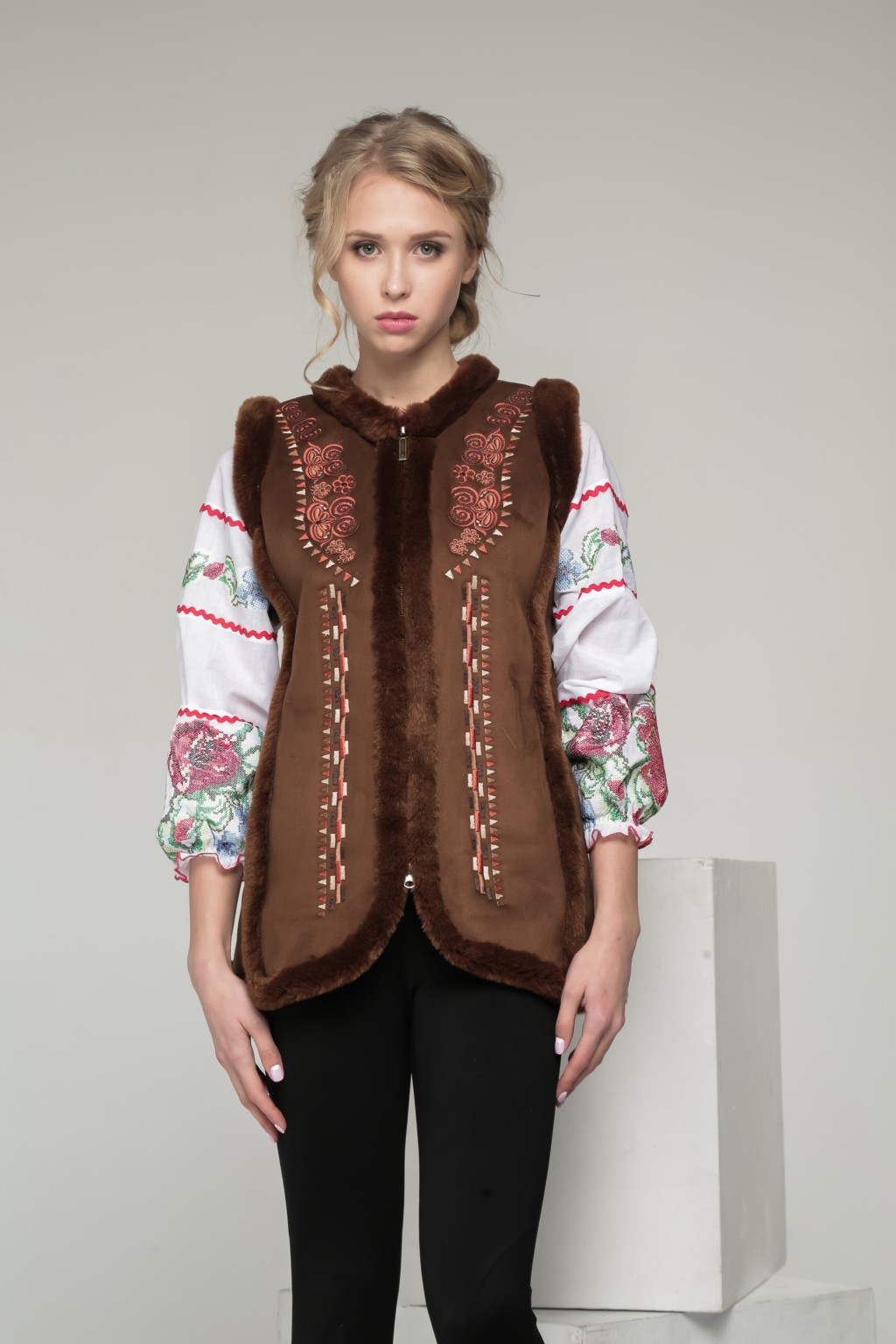 Жилет Mila Nova Ж-1 рыжий — изображение 3