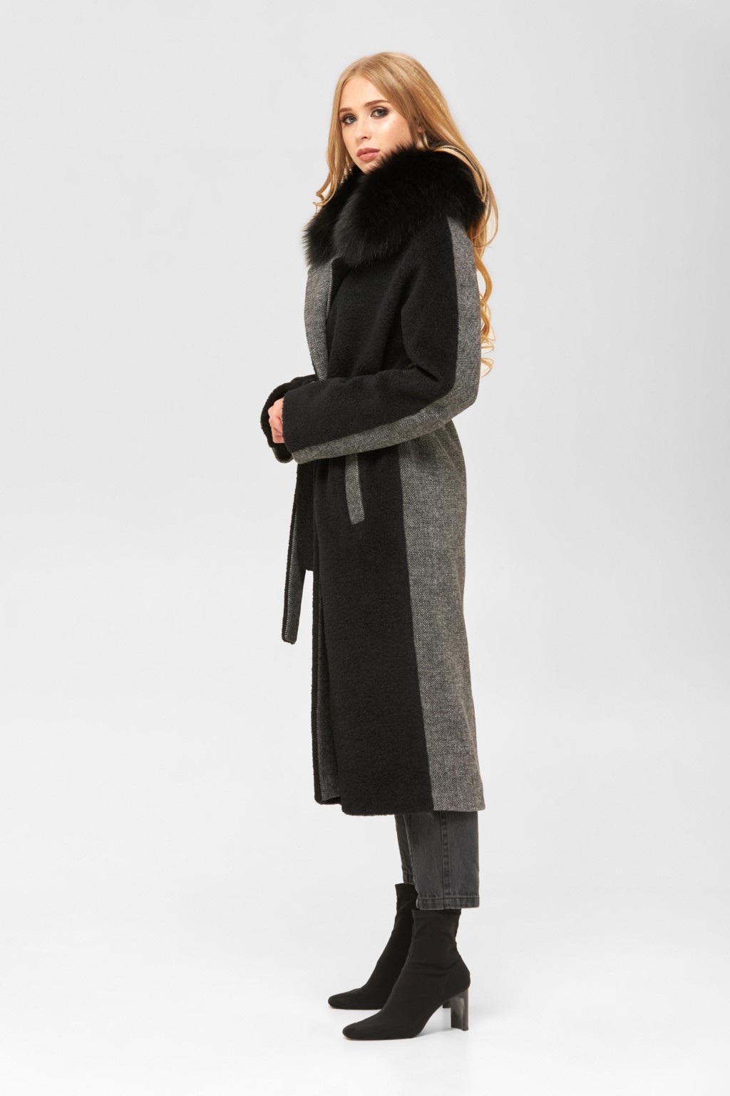 Демисезонное пальто Mila Nova ПВ-185 м черное — изображение 2