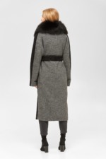 Демисезонное пальто Mila Nova ПВ-185 м черное — изображение 3