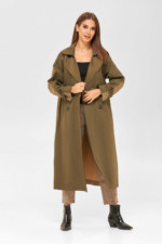 Демисезонный тренч Mila Nova Q-84 БЕЖЕВЫЙ — изображение 8