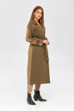 Демисезонный тренч Mila Nova Q-84 БЕЖЕВЫЙ — изображение 6