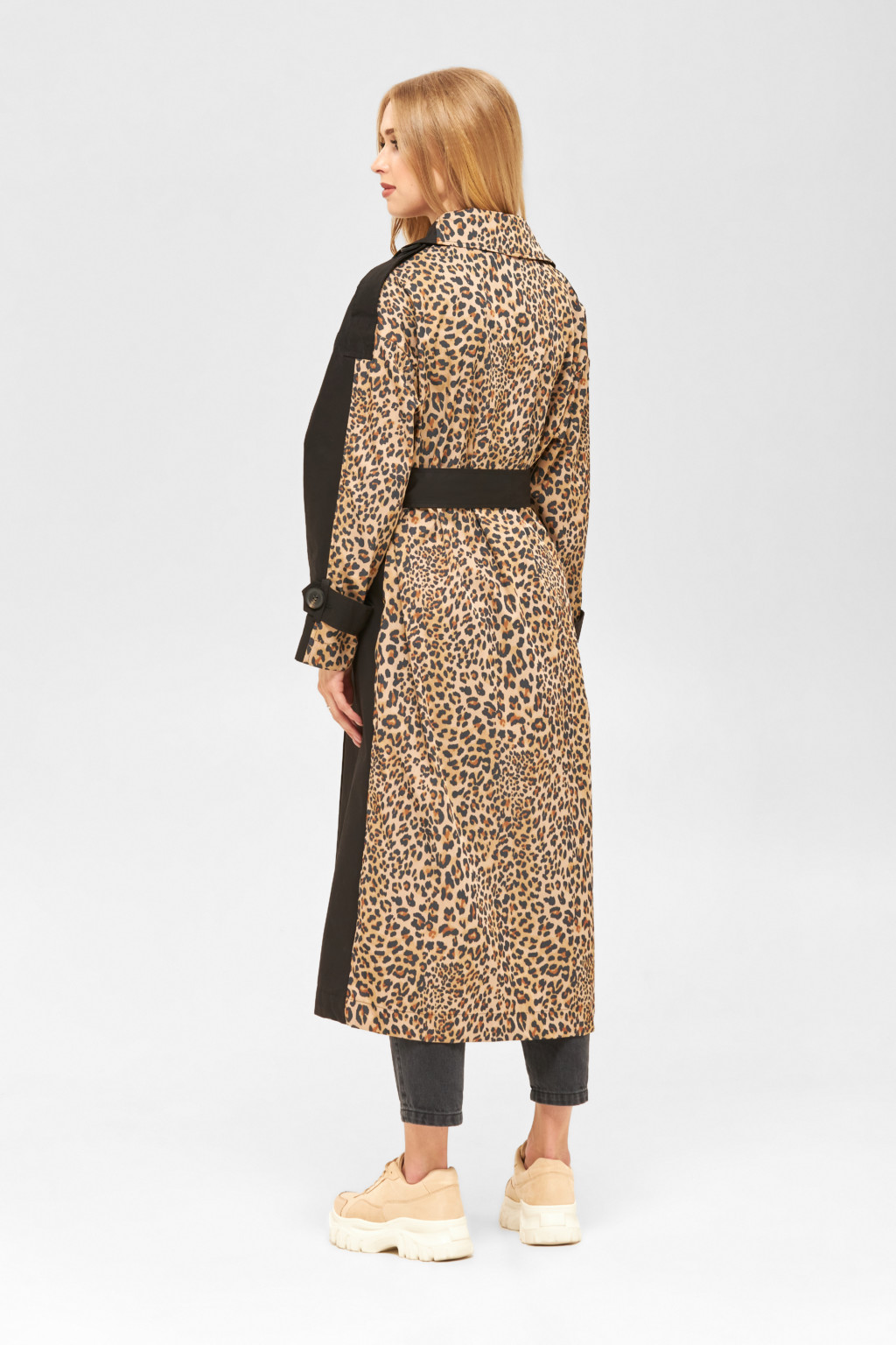 Демисезонный тренч Mila Nova Q-84 БЕЖЕВЫЙ — изображение 3