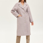 Демисезонное пальто Mila Nova ПВ-196 сирень