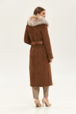 Зимняя дубленка Mila Nova Д-173 рыжая — изображение 2