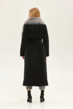 Зимове пальто Mila Nova ПВ-205 чорне - Зображення 2