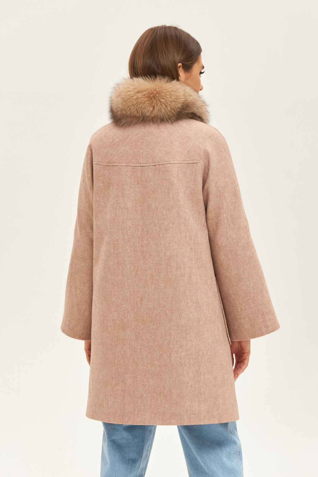 Демісезонне пальто Mila Nova ПВ-198 бежеве - Зображення 2